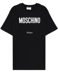 Moschino - Logo Crew Neck T-Shirt - Lyst