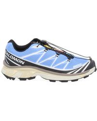 Salomon Xt-6 Sneakers Blue in White | Lyst UK
