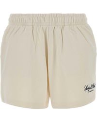 Sporty & Rich - Off Logo Short - Lyst