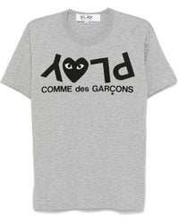 COMME DES GARÇONS PLAY - Cotton T-Shirt - Lyst