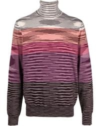 Missoni - Intarsia-Knit Wool Jumper - Lyst