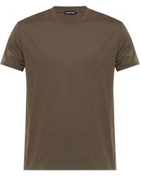 Tom Ford - Cotton Blend T Shirt - Lyst