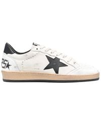 Golden Goose - Deluxe Brand Ball Star White/black Trainer - Lyst