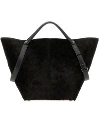 Maison Margiela - Printed Calf Hair Dress-Age Shopping Bag - Lyst