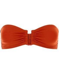Eres - Coral Stretch Nylon Triangle Show Bikini Top - Lyst