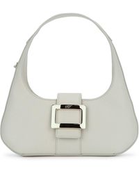 Roger Vivier - Mini Belle Vivier Hobo Handbag - Lyst