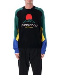 CASABLANCA - Merino Montagne Jumper - Lyst