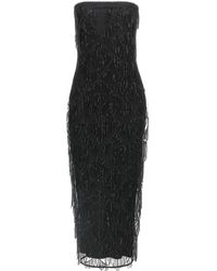 ROTATE BIRGER CHRISTENSEN - 'Sequins Midi Tube' Dress - Lyst