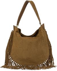 Isabel Marant - "Oskan Hobo Soft" Medium Shoulder Bag - Lyst