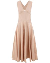 Alaïa - Katoenen Midi -jurk - Lyst