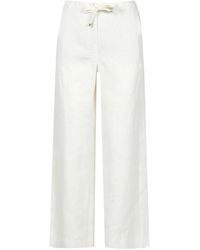 Max Mara - Broek Wit - Lyst
