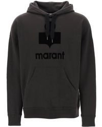 Isabel Marant - 'Miley' Hoodie mit gefährterem Logo - Lyst