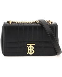 Burberry - Quilted Leather Small Lola Bag - Lyst