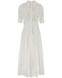 Marni - White Poplin Shirt Dress - Lyst