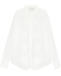 forte_forte - Embroidered Shirt - Lyst
