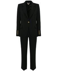 Elisabetta Franchi - Single Breasted Suit With Buttons - Lyst