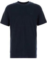 BOSS - Midnight Cotton T Shirt - Lyst