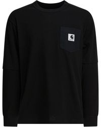 Sacai - T-Shirt Girocollo Di X Carhartt Wip" - Lyst