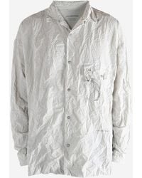 and wander - Nylon Shirt With Ruffled Details - Lyst