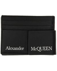 McQueen - Card Holder With Logo - Lyst
