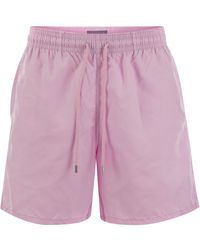 Vilebrequin - Plain-Coloured Beach Shorts - Lyst