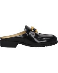 Bottega Veneta - Hausschuhe und Hufe Mann Leder schwarz - Lyst