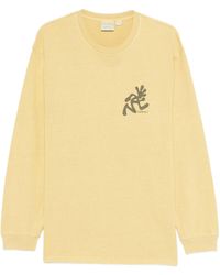 Gramicci - Running L/S Tee Pigment Dyed - Lyst