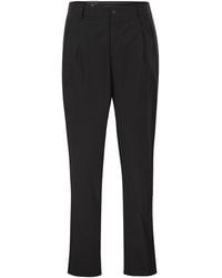 PT Torino - Active Stretch Technical Cotton Trousers - Lyst