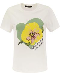 Weekend by Maxmara - Yen Cotton Jersey T -shirt - Lyst