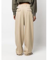 Golden Goose - Golden W's Pant Wide Leg Light Dry Wool Gabardine - Lyst