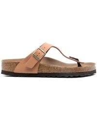 Birkenstock - Gizeh Veg, Birkibuc Shoes - Lyst