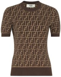 Fendi - Ff Pattern Top - Lyst