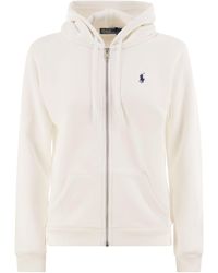 Polo Ralph Lauren - Hoodie With Zip - Lyst