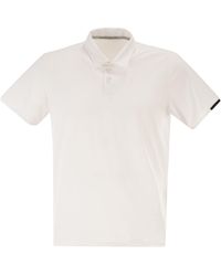Rrd - Stretch Oxford Polo Shirt - Lyst