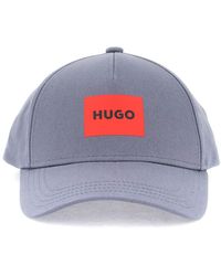 HUGO - Baseball Cap With Patch Design - Lyst