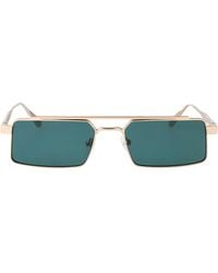 Calvin Klein - Light Metal Sunglasses - Lyst