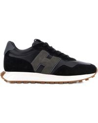 Hogan - Flache Schuhe schwarz - Lyst