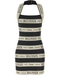 Balmain - 'Nastro Dress - Lyst
