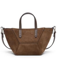 Brunello Cucinelli - Duo Umhängetasche - Lyst