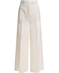 Max Mara - Broek Met Wijde Pijpen - Lyst