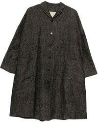 Apuntob - Wool Single-Breasted Coat - Lyst