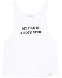 Stella McCartney - "My Dad Is A Rockstar" Tank Top - Lyst