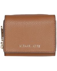 MICHAEL Michael Kors - Wallets Leather Brown - Lyst