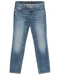 Seven7 - Low Cigarette Denim Jeans - Lyst