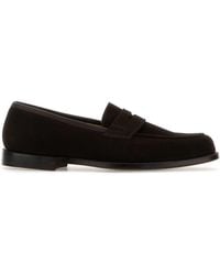 Crockett & Jones - Suede Grantham 2 Loafers - Lyst