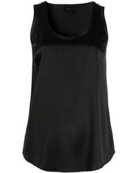 Brunello Cucinelli - Mouwloze Blouse - Lyst