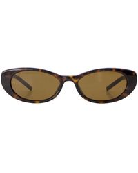 Gucci - Gg1680s Zonnebril Acetaat Bruin - Lyst