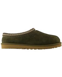 UGG - Tasman Baxter Mules Leather Green - Lyst