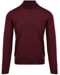 Filippo De Laurentis - Sweaters Burdeos - Lyst