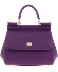 Dolce & Gabbana - 'Sizilien' mittlere Handtasche - Lyst